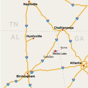 ABC Triangle Weiss Lake